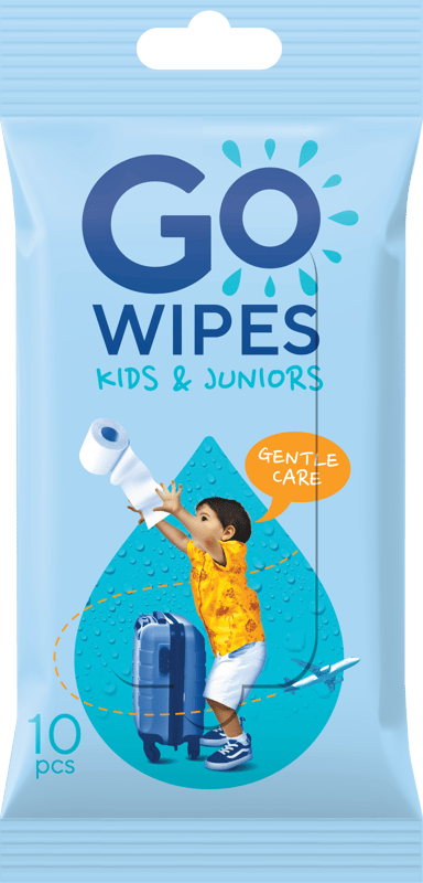 GOWIPES MOIST TOILET TISSUE FOR KIDS&JUNIORS