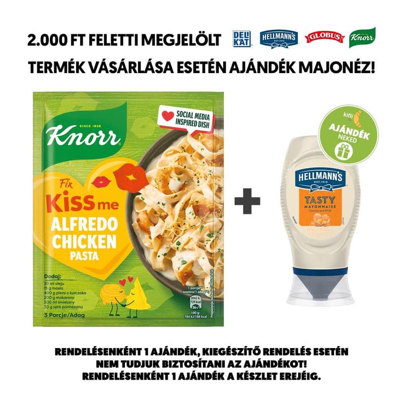 Knorr Kiss me Alfredo Chicken Pasta