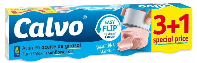 CALVO Tuna in sunflower oil