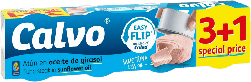 CALVO Tuna in sunflower oil