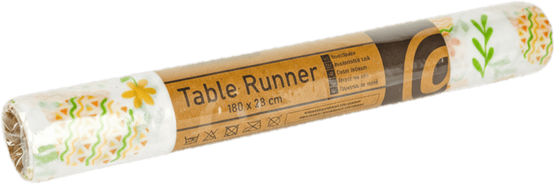 @home - easter Table runner – 180 x 28 cm – 100% polyester