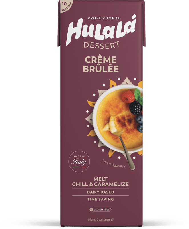 Hulala Professional Dessert Creme Brulee 1000 ml