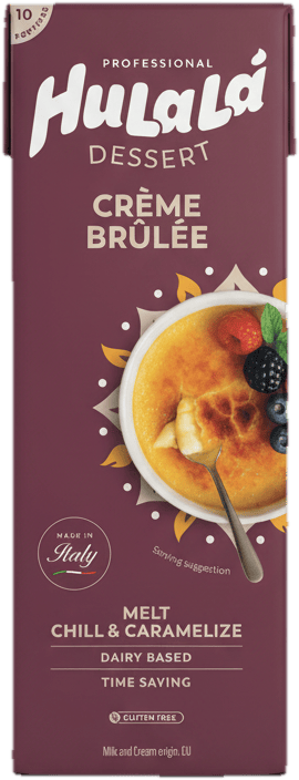 Hulala Professional Dessert Creme Brulee 1000 ml