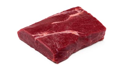 Organic gray cattle meat