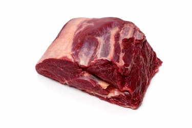 Organic gray cattle meat