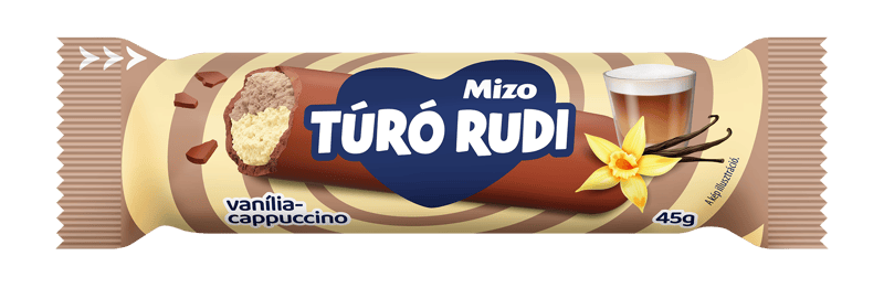 Mizo Cottage Cheese Bar Vanilla–Cappuccino Milk Chocolate 45 g