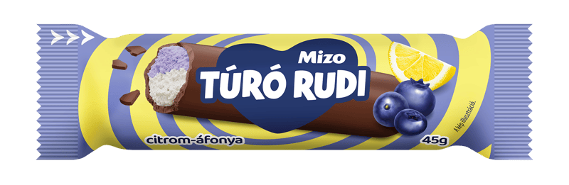 Mizo Cottage Cheese Bar Lemon–Blueberry Dark Chocolate 45 g