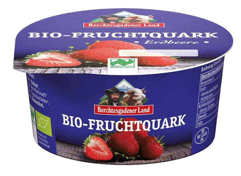 Bio Alpenmilch epres gyümölcsös túró 4,5%