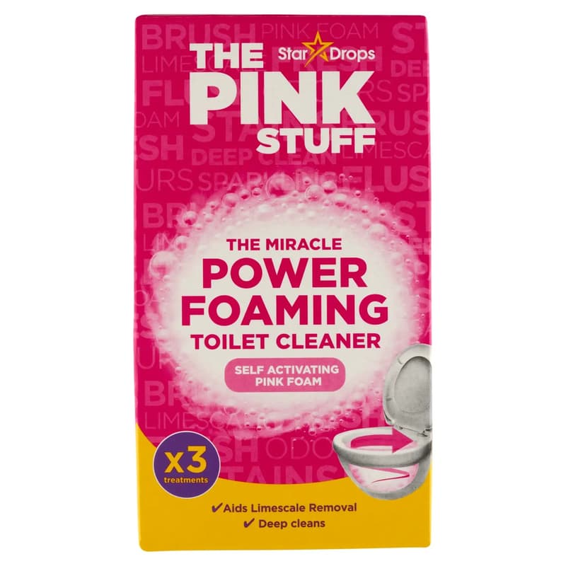 The Pink Stuff foaming toilet cleaner (3 x 100 g)