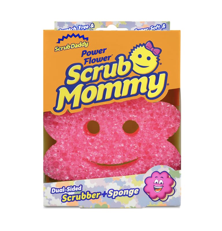 Scrub Mommy Power Flower pink (1 pc)