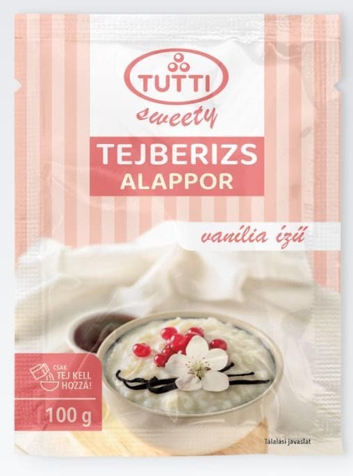 Tejberizs alappor/
Rice pudding powder