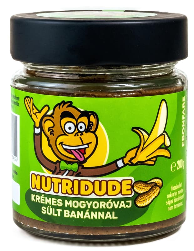 Nutridude Creamy Peanut Butter with Baked Bananas