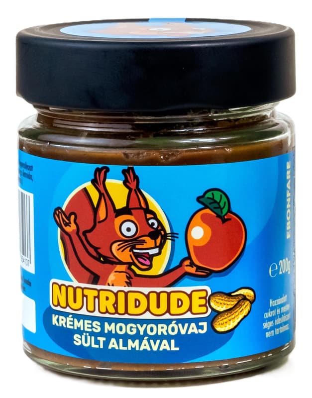 Nutridude Creamy Peanut Butter with Baked Apples