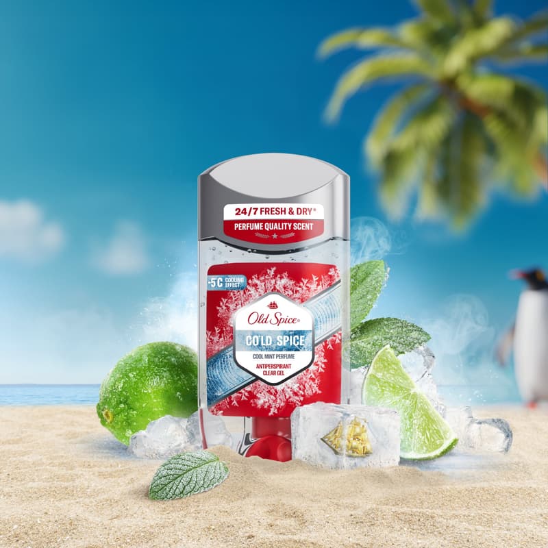Old Spice Cold Spice Izzadásgátló Gél, 70 ml