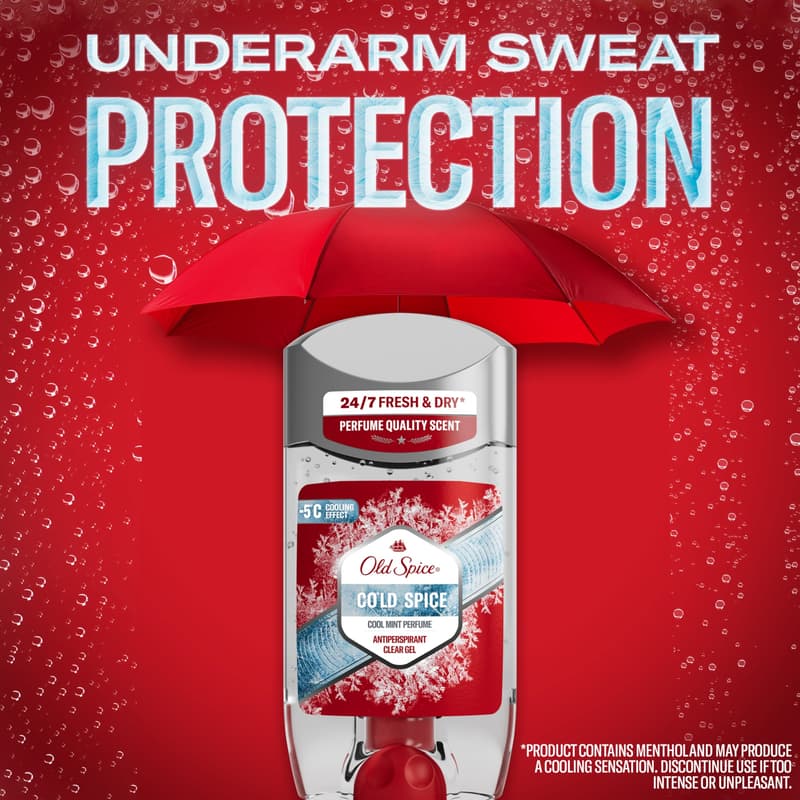 Old Spice Cold Spice Izzadásgátló Gél, 70 ml