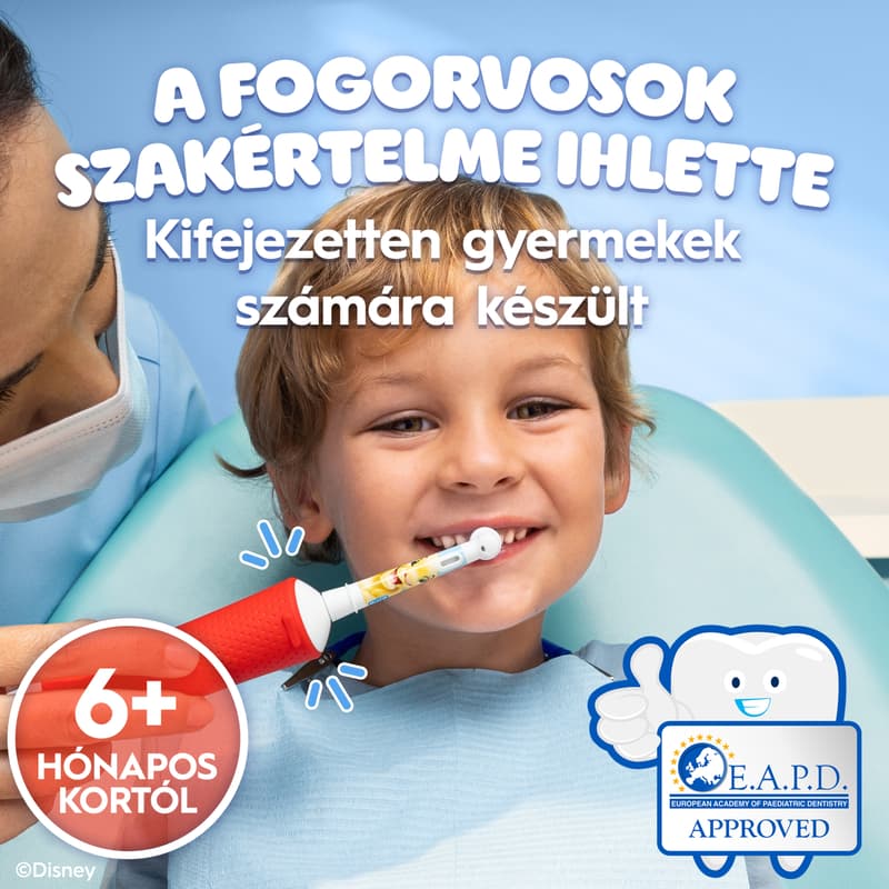 Oral-B Kids Gyerekfogkrém (6 hónap - 6 éveseknek), Oroszlánkirály, 60 ml