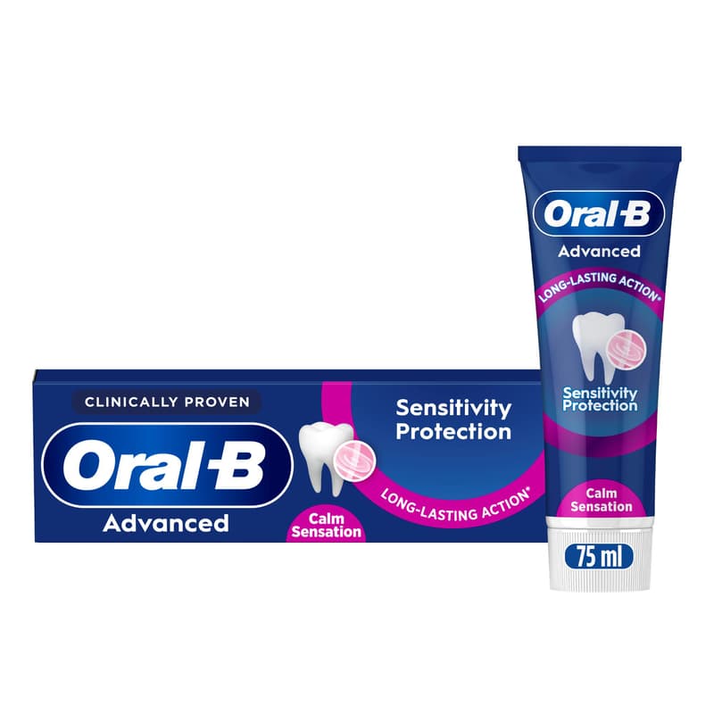 Oral-B Advanced Sensitivity Protection Fresh Mint Fogkrém, 75 ml