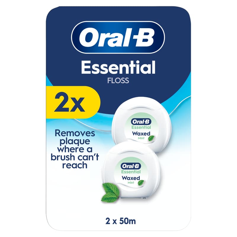 Oral-B Essential Fogselyem, 2x50 m