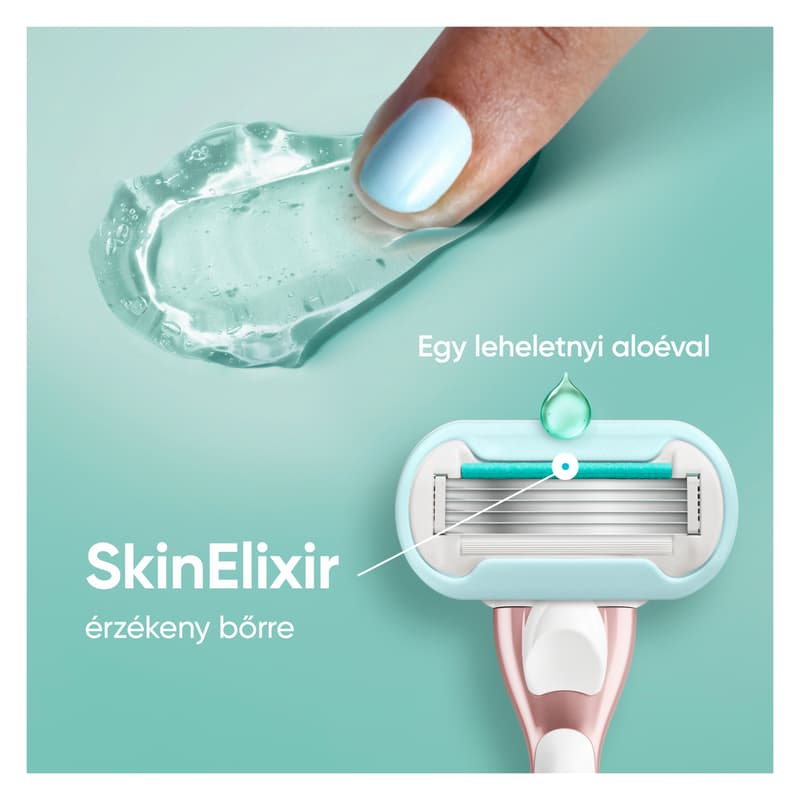 Gillette Venus Pro Comfort Glide Sugarberry Női Borotva 3 db Borotvabetéttel, Fali Borotvatartóval
