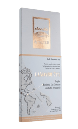 In our first Atelier bean to bar collection we created ten different chocolate bars using our five, directly sourced bean varieties.