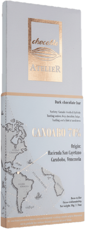 In our first Atelier bean to bar collection we created ten different chocolate bars using our five, directly sourced bean varieties.