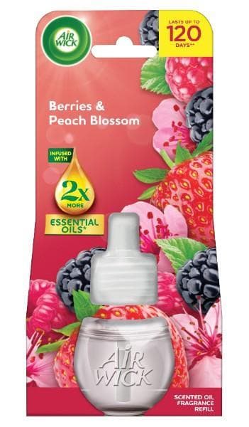 Air Wick Electrical Refill, Berries & Peach Blossom, 19ml