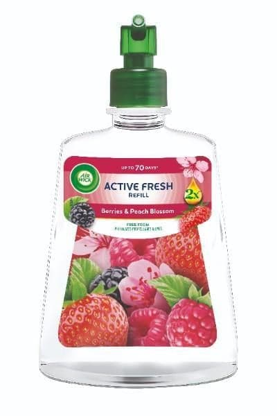Air Wick Active Fresh refill, Berries & Peach Blossom, 228ml
