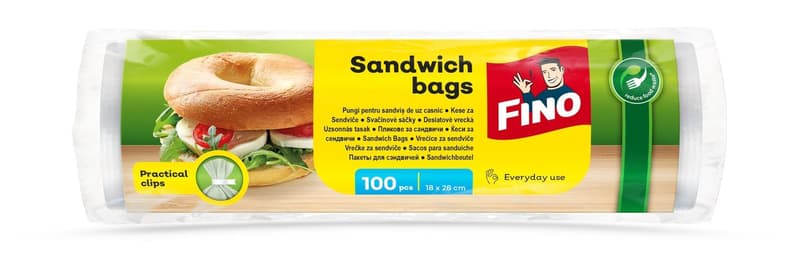 FINO FOODBAGS SANDWICH 100P