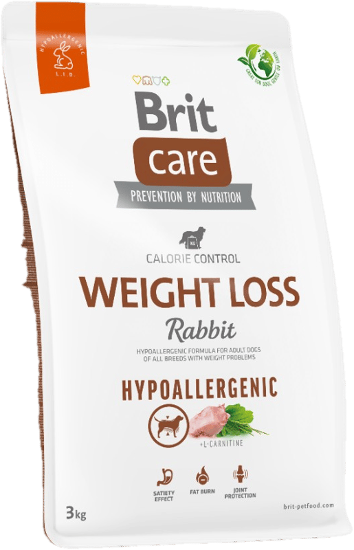 Brit Care Dog Hypoallergenic Weight Loss Rabbit 3 kg