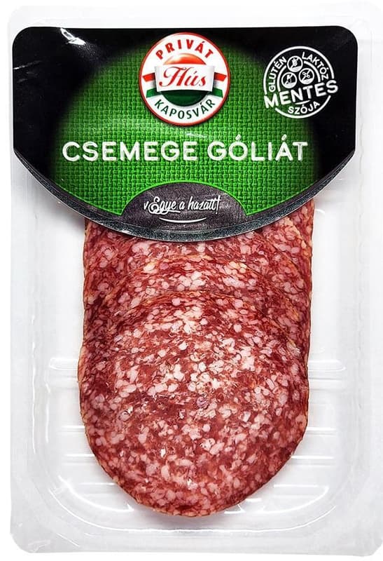 Delicious goliath slices, sliced