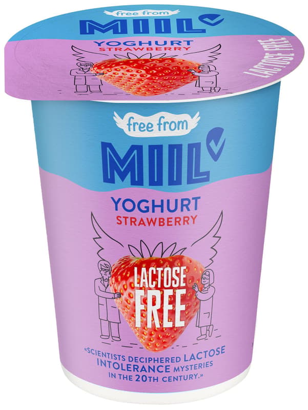 Miil yogurt lactose free strawberry