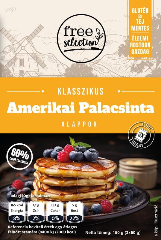 Free Selection Classic American Pancake Powder