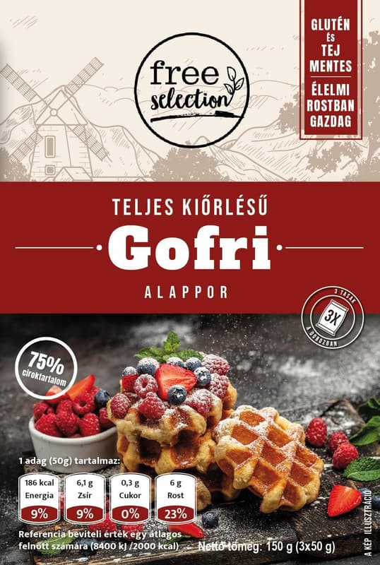 Free Selection Whole grain Waffle Powder