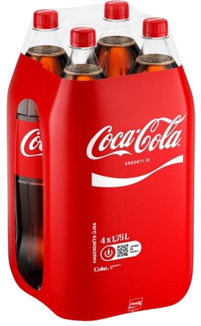 Coca-Cola Cola Flavoured Carbonated Drink 4 x 1,75 l