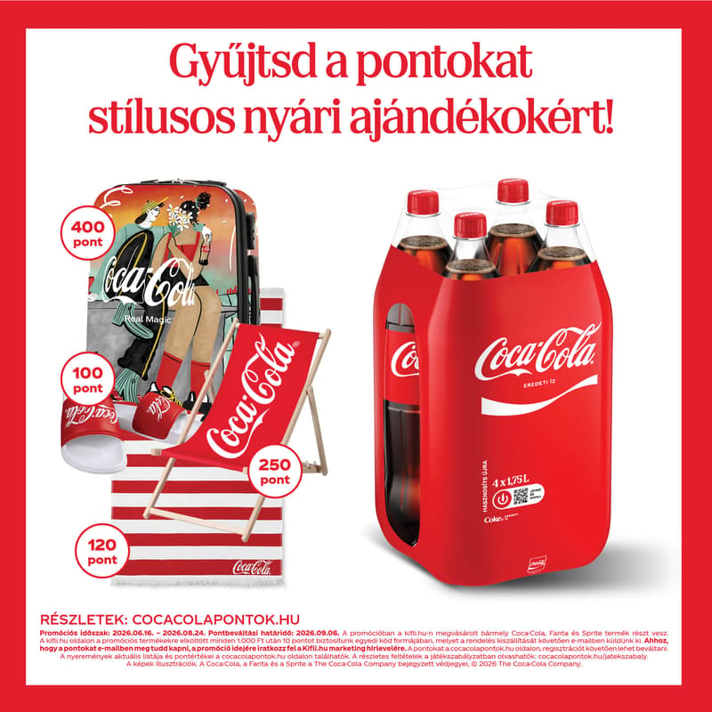 Coca-Cola colaízű szénsavas üdítőital multipack