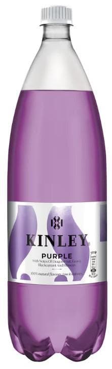 Kinley Purple Mixed Fruit-Flavored Carbonated Soft Drink with Sugar and Sweeteners 1,5 l
