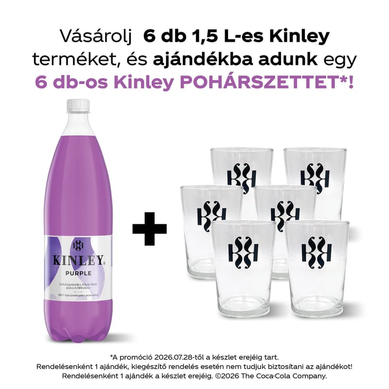 Kinley Purple Mixed Fruit-Flavored Carbonated Soft Drink with Sugar and Sweeteners 1,5 l