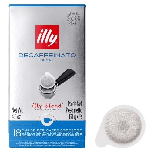 illy, Decaffeinato decaffeinated ESE pod coffe