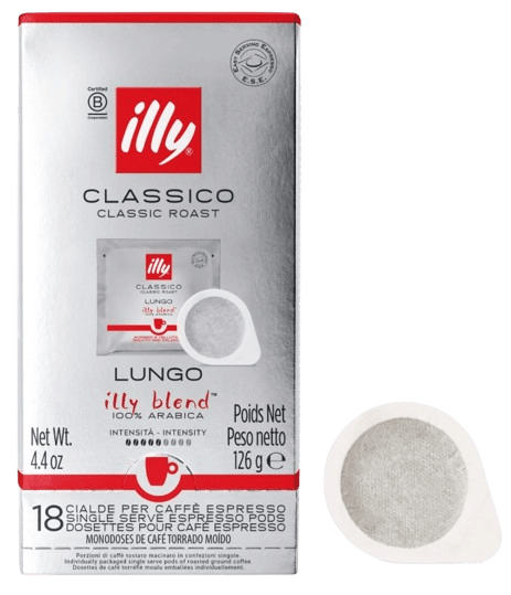 illy, Lungo ESE pod coffee