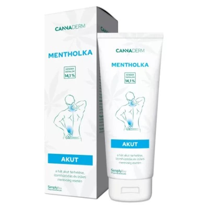 Cannaderm Mentholka Akut gél hűsítő 125ml