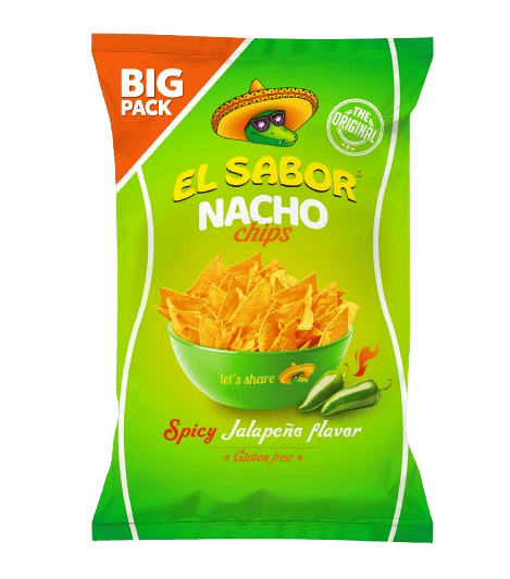 El Sabor Nacho Chips Jalapeno