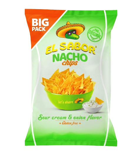 El Sabor Nacho Chips Sour Cream & Onion