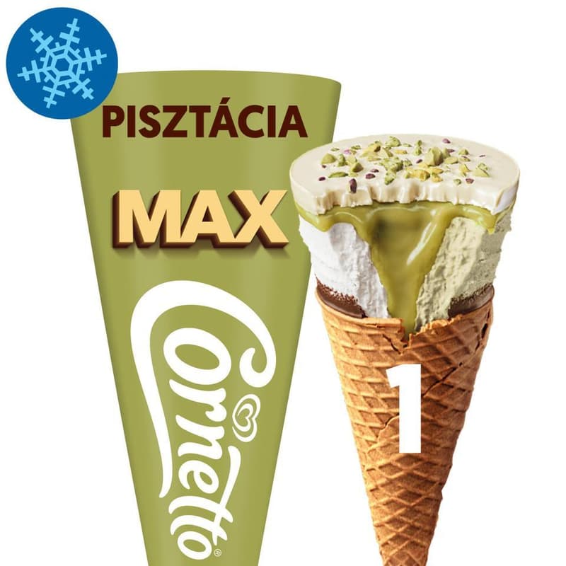 CORNETTO Max Cone Ice Cream Pistachio 115 ml