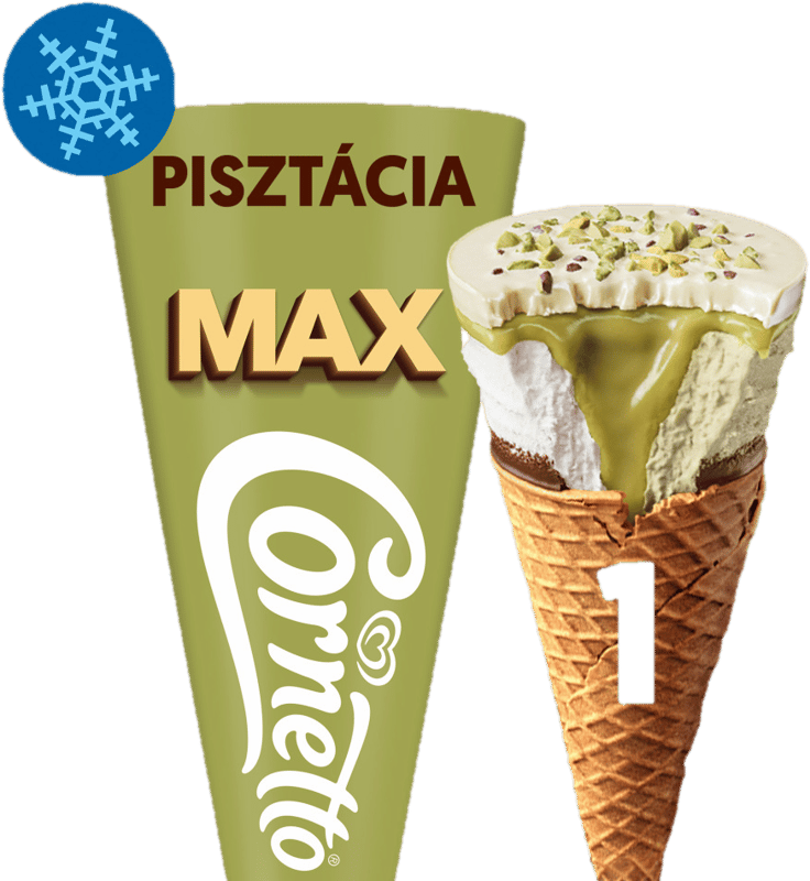 CORNETTO Max Cone Ice Cream Pistachio 115 ml