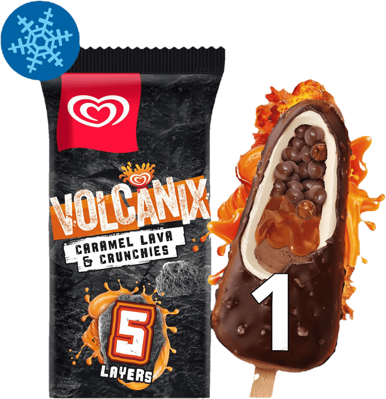 VOLCANIX Caramel Lava 80ml