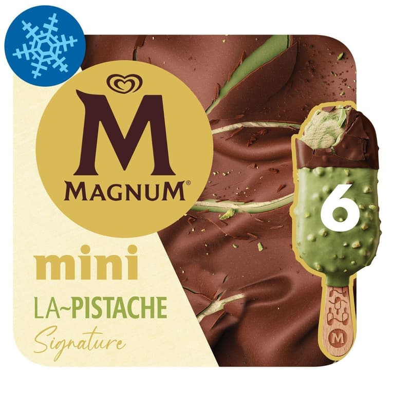 MAGNUM Mini Multipack La Pistache Pistachio 6x55ml