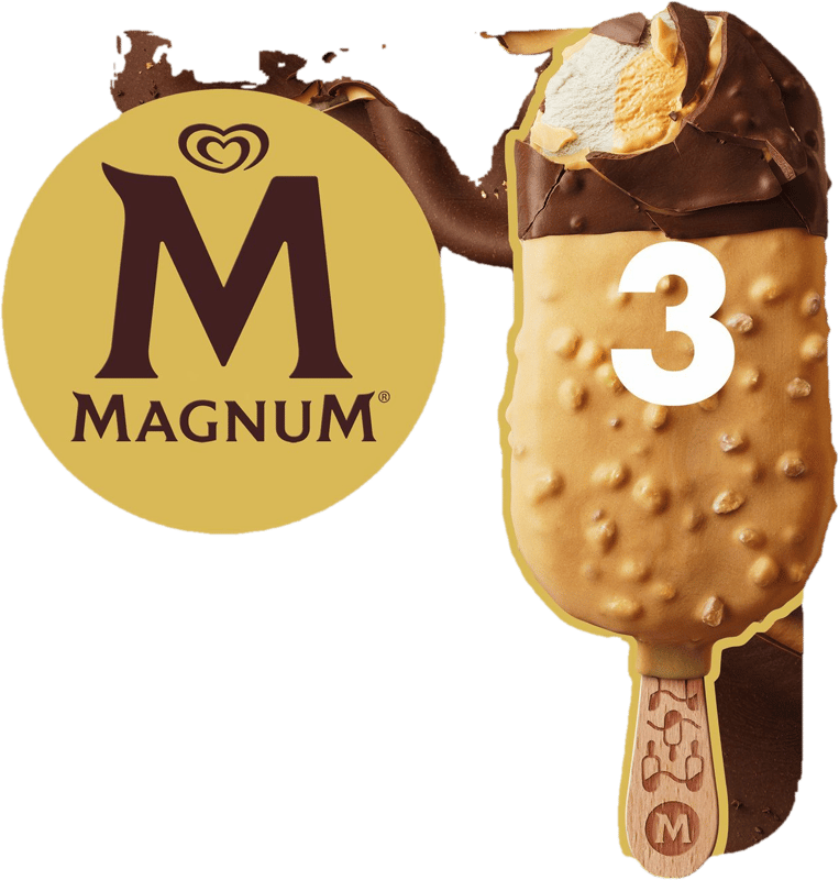 Magnum Multipack Jégkrém La Peche őszibarack ízű