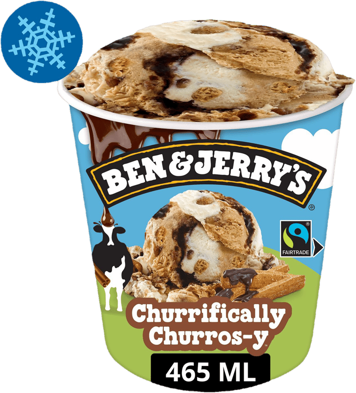 Ben&Jerry's Poharas Jégkrém Churrifically Churros-y