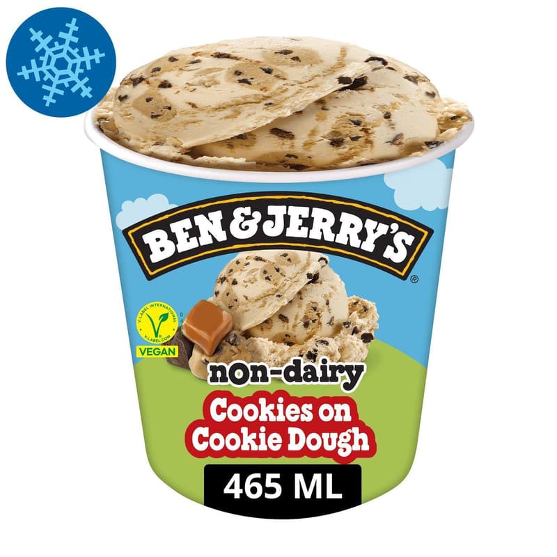 Ben&Jerry's Poharas Jégkrém Vegán Cookies on Cookie Dough