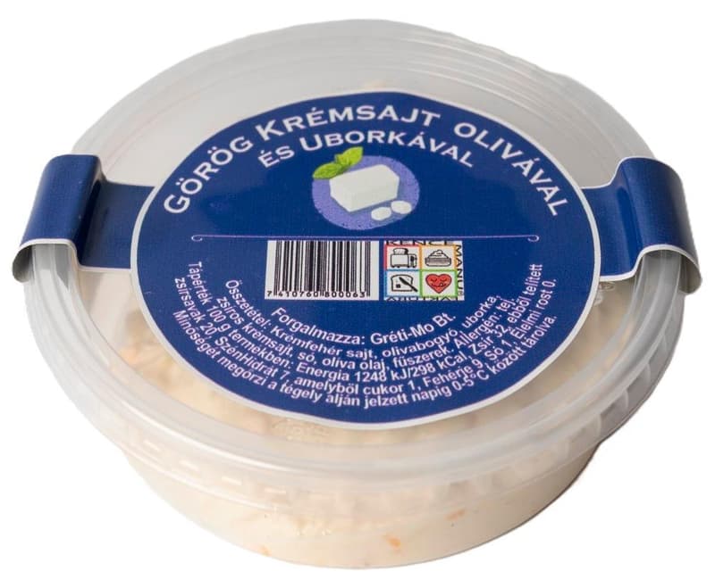 Kence Manufaktúra Görög Krémsajt Olivával és Uborkával